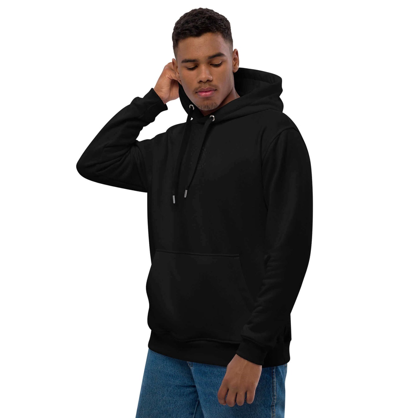 EcoLux Hoodie Black