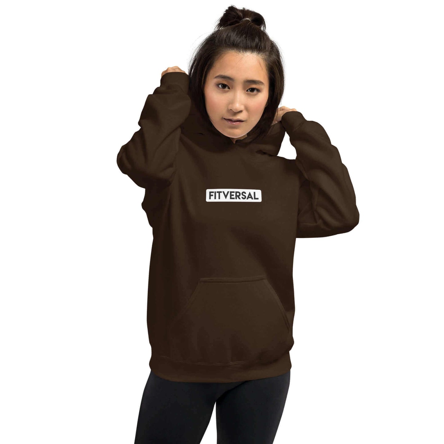 Versatile All-Weather Hoodie Dark Chocolate