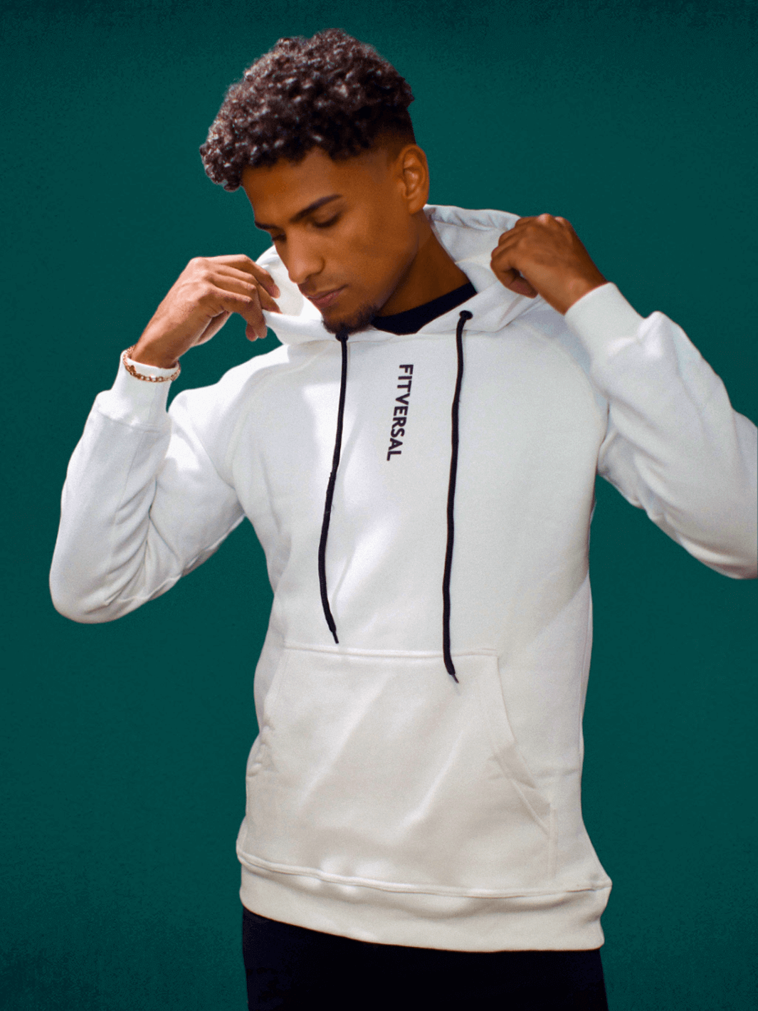 Fitversal Core Performance Hoodie MD / White