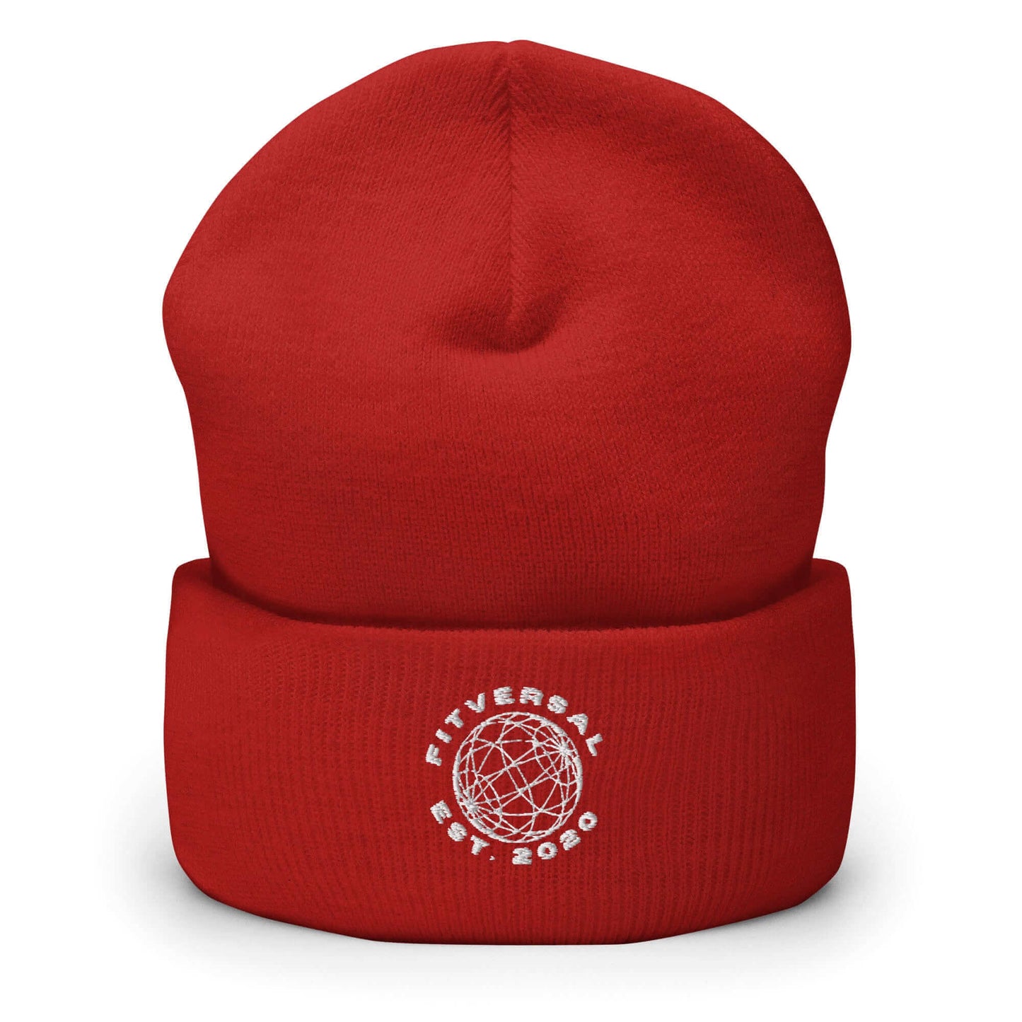 ComfortFit Cuffed Beanie Red