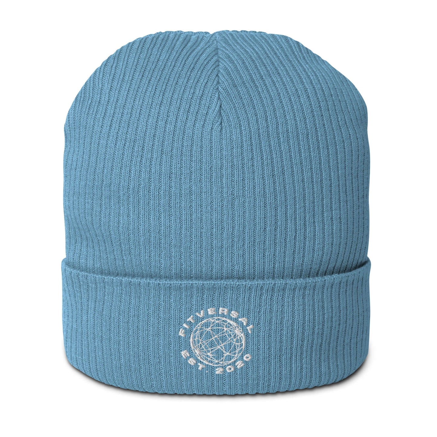 Sustainable Beanie Light Avio Blue